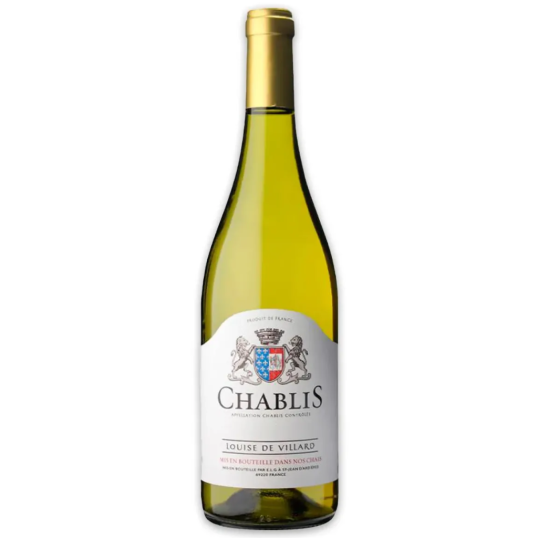 VINHO FRANÇA BRANCO CHABLIS LOUISE DE VILLARD 750ML-0