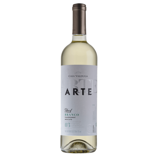 VINHO BRASIL BRANCO CASA VALDUGA ARTE CHARDONNAY MOSCATO 750ML-0