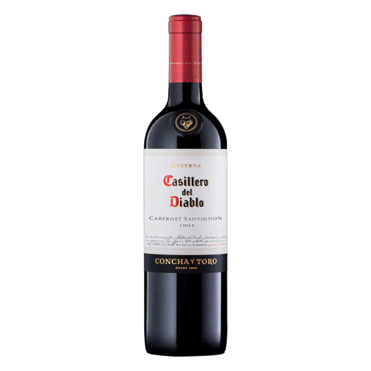 VINHO CHILE TINTO CASILLERO DEL DIABLO RESERVA CABERNET SAUVIGNON 750ML-0