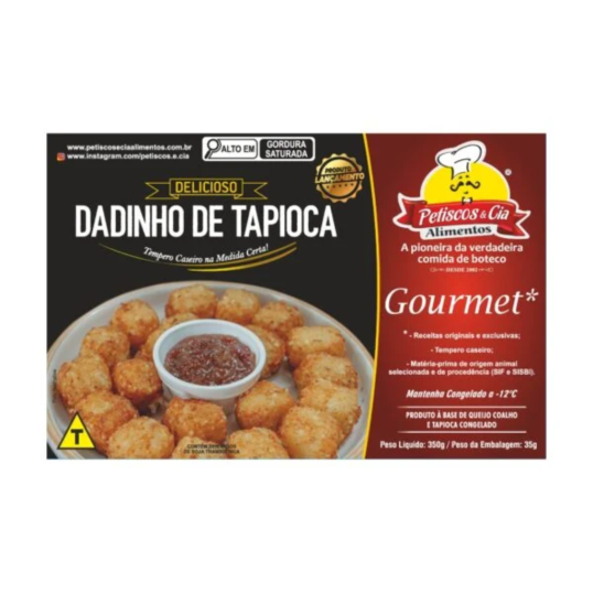 DADINHO DE TAPIOCA  QUEIJO COALHO 350G-0