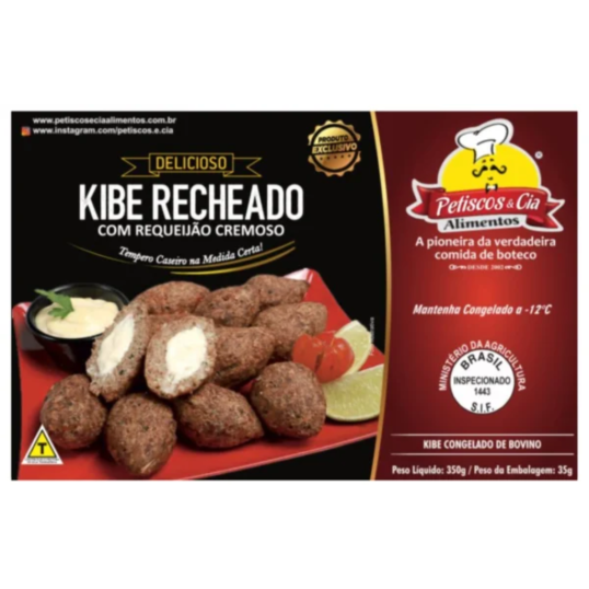 KIBE RECHEADO COM REQUEIJAO CREMOSO 350G-0