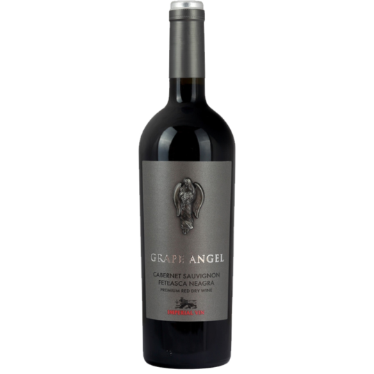 VINHO MOLDAVIA TINTO GRAPE ANGEL PREMIUN CABERNET SAUVIGNON & FETEASCA NEAGRA 750ML-0