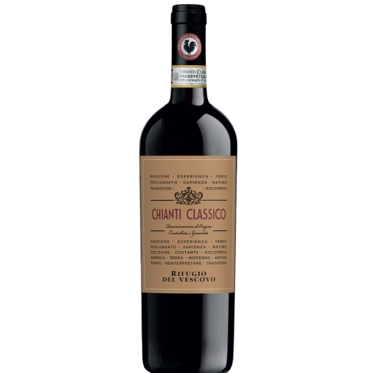 VINHO ITALIA TINTO RIFUGIO DEL VESCOVO CLASSICO CHIANTI 750ML-0