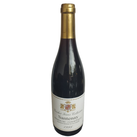 VINHO FRANÇA TINTO ANDRE GOICHOT SANTENAY 1ER CRU CLOS ROUSSEAU 1998 750ML-0