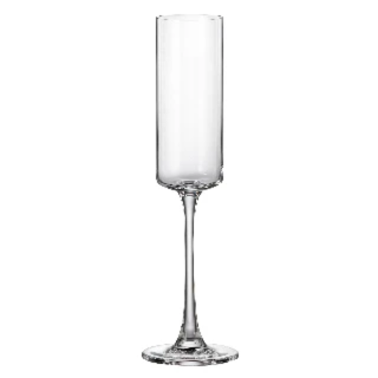 TAÇA CRISTAL TITANIO KUBITTO PARA CHAMPANHE 160ML-0