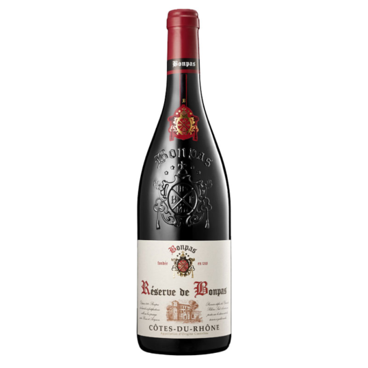 VINHO FRANÇA TINTO COTES DU RHONE RESERVE DE BONPAS 750ML-0