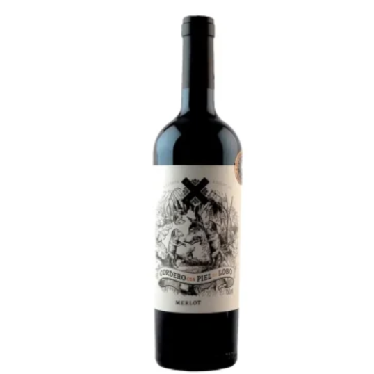 VINHO ARGENTINA TINTO CORDERO CON PIEL DE LOBO MERLOT 750ML-0