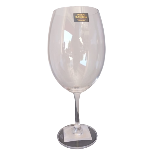 TAÇA CRISTAL TITANIO BOHEMIA SYLVIA  580ML-0