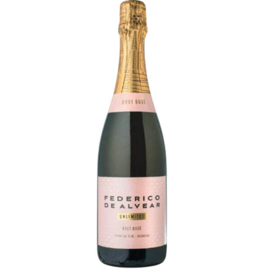 ESPUMANTE ARGENTINA ROSE FEDERICO DE ALVEAR BRUT 750ML-0