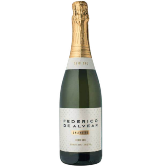 ESPUMANTE ARGENTINA BRANCO FEDERICO DE ALVEAR DEMI SEC 750ML-0