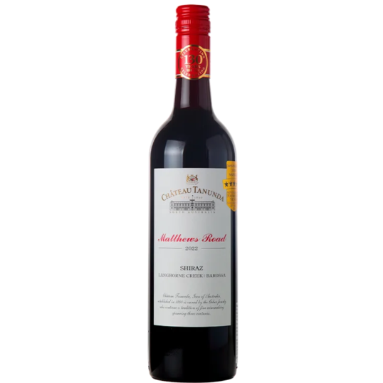 VINHO AUSTRALIA TINTO CHATEAU TANUNDA MATTHEWS ROAD SHIRAZ 750ML-0