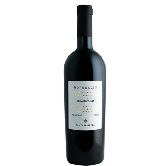 VINHO ITALIA TINTO SANTA ISABELLA BORGUCCIO PRIMITIVO 750ML-0