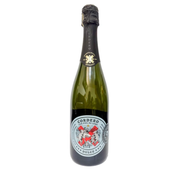 ESPUMANTE ARGENTINA BRANCO CORDERO CON PIEL LOBO DULCE 750ML-0