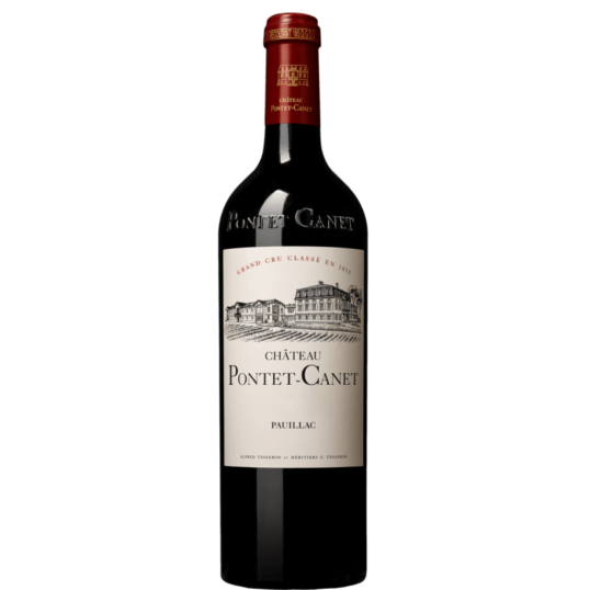 VINHO FRANÇA TINTO CHATEAU PONTET CANET PAUILLAC 2012 750ML-0