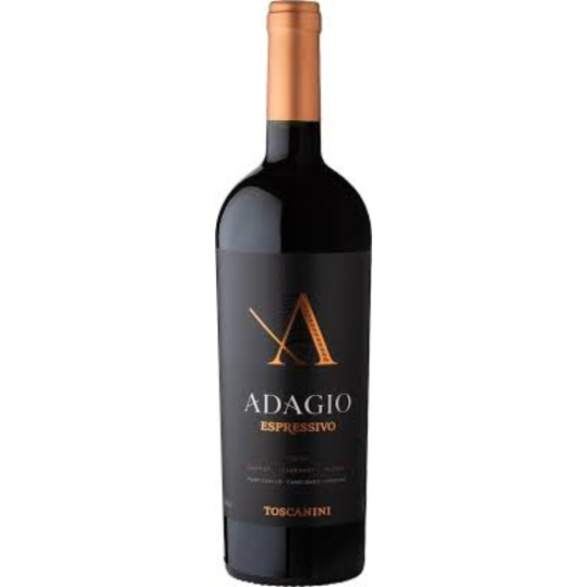 VINHO URUGUAI TINTO ADAGIO EXPRESSIVO PREMIUM 750ML-0