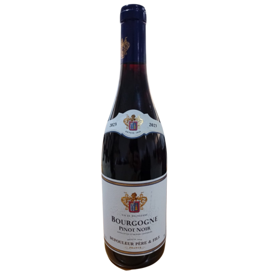VINHO FRANÇA TINTO BOURGOGNE DUFOULEUR PERE & FILS PINOT NOIR 2023 750ML-0