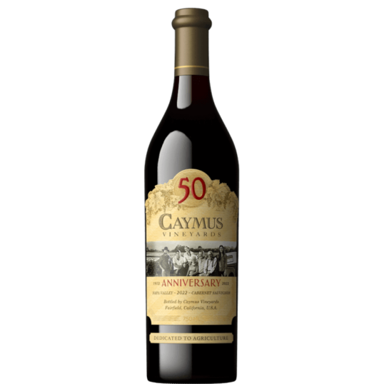 VINHO ESTADOS UNIDOS TINTO CAYMUS 50TH ANNIVERSARY CABERNET SAUVIGNON 2022 750ML-0