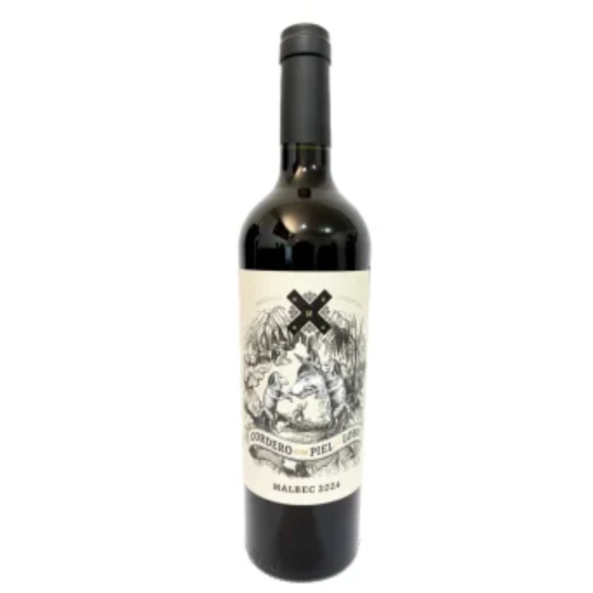 VINHO ARGENTINA TINTO CORDERO CON PIEL DE LOBO MALBEC 750ML-0