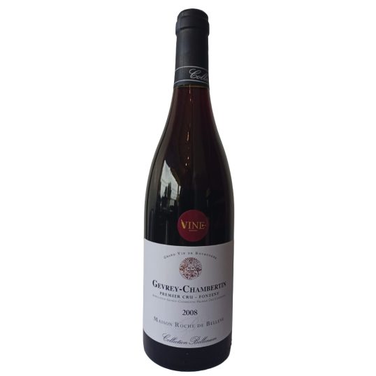 VINHO FRANÇA TINTO MAISON ROCHE DE BELLENE GEVREY CHAMBERTIN 1ER CRU FONTENY 2008 750ML-0