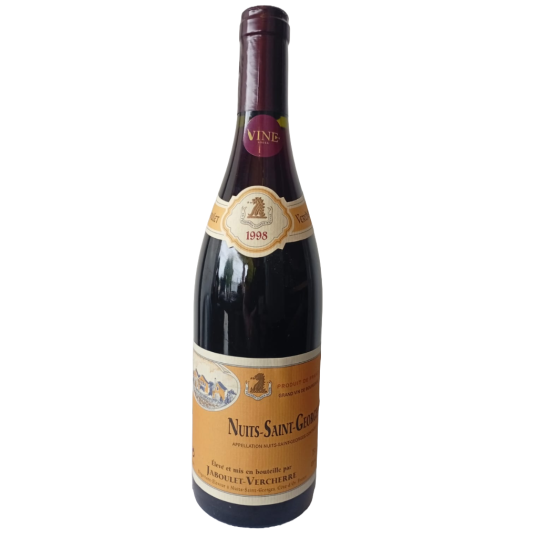 VINHO FRANÇA TINTO DOMAINE JABOULET VERCHERRE NUITS SAINT GEORGES 1998 750ML-0