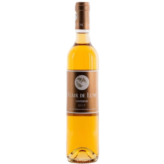 VINHO FRANÇA BRANCO CLAIR DE LUNE CLOS DES LUNES SAUTERNES 2015 500ML-0