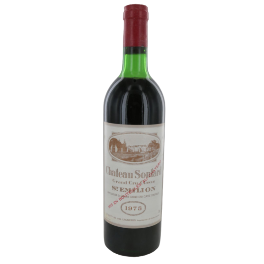 VINHO FRANÇA TINTO CHATEAU SOUTARD GRAND CRU CLASSE ST EMILION 1975 750ML-0