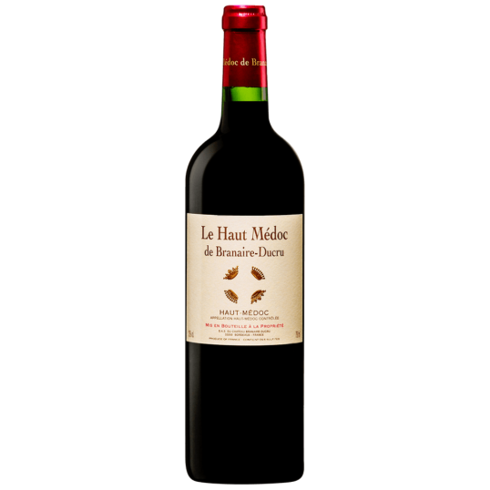 VINHO FRANÇA TINTO LE DE BRANAIRE DUCRU HAUT MEDOC 2014 750ML-0
