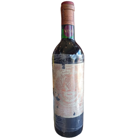 VINHO FRANÇA TINTO CHATEAU PICHON BARON LONGUEVILLE PAUILLAC 1979 750ML-0