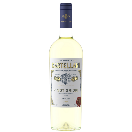 VINHO ITALIA BRANCO FAMIGLIA CASTELLANI TERRE SICILIANE PINOT GRIGIO IGT 750ML-0