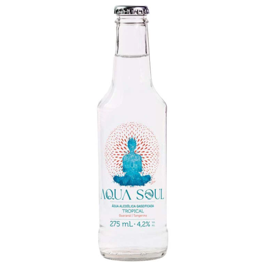 AGUA GASEIFICADA ALCOOLICA  AQUA SOUL TROPICAL 275ML-0