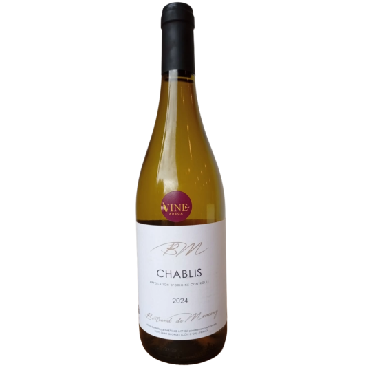 VINHO FRANÇA BRANCO CHABLIS BERTRAND DE MONCENY 2024 750ML-0