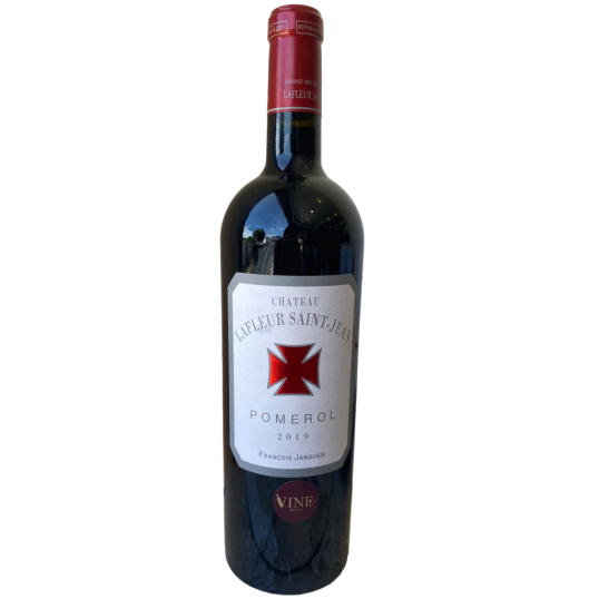 VINHO FRANÇA TINTO CHATEAU LA FLEUR SAINT JEAN POMEROL 2019 750ML-0
