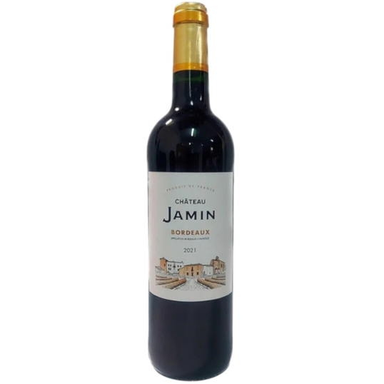 VINHO FRANÇA TINTO CHATEAU JAMIN BORDEAUX 2021 750ML-0