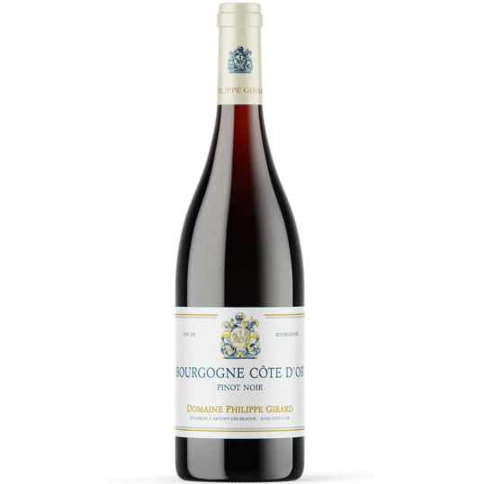 VINHO FRANÇA TINTO DOMAINE PHILIPPE GIRARD BOURGOGNE COTE D OR PINOT NOIR 750ML-0