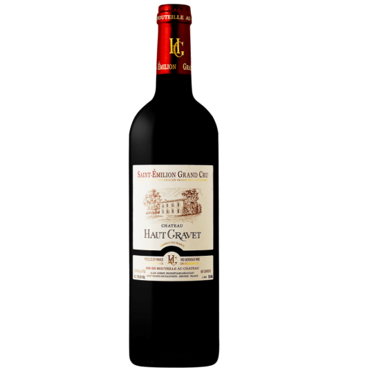VINHO FRANÇA TINTO CHATEAU HAUT GRAVET SAINT EMILION 2018 1,5LT-0