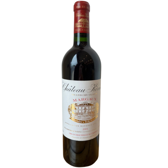 VINHO FRANÇA TINTO CHATEAU KIRWAN MARGAUX 2001 750ML-0