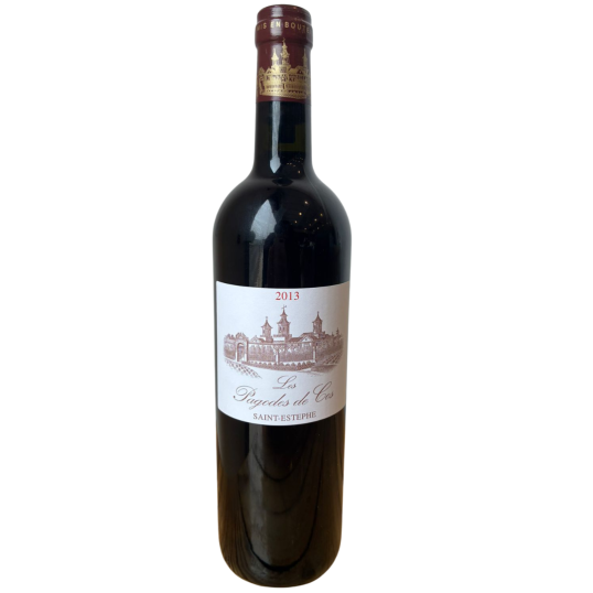 VINHO FRANÇA TINTO LES PAGODES DE COS SAINT ESTEPHE 2013 750ML-0