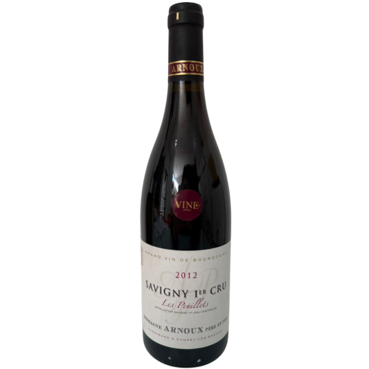 VINHO FRANÇA TINTO SAVIGNY LES BEAUNE 1ER CRU LES PEUILLETS ARNOUX 2012 750ML-0