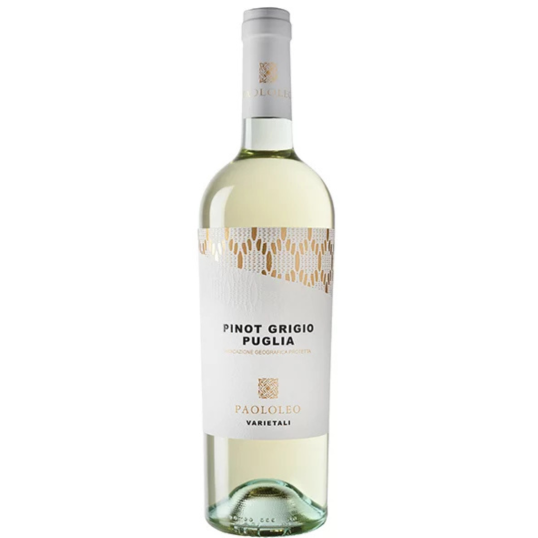 VINHO ITALIA BRANCO PAOLOLEO PINOT GRIGIO PUGLIA IGP 2024 750ML-0