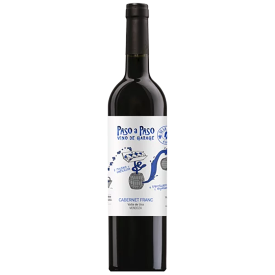 VINHO ARGENTINA TINTO PASO A PASO VINO DE GARAGE CABERNET FRANC 2022 750ML-0