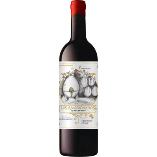 VINHO ARGENTINA TINTO LOS ABANDONADOS CABERNET FRANC 2021 750ML-0
