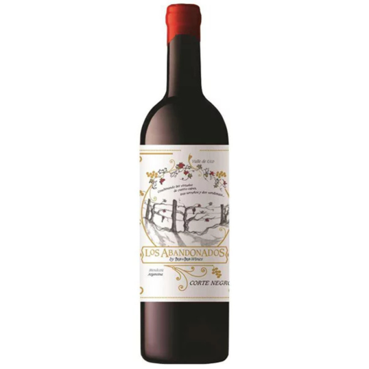 VINHO ARGENTINA TINTO LOS ABANDONADOS CORTE NEGRO 2021 750ML-0