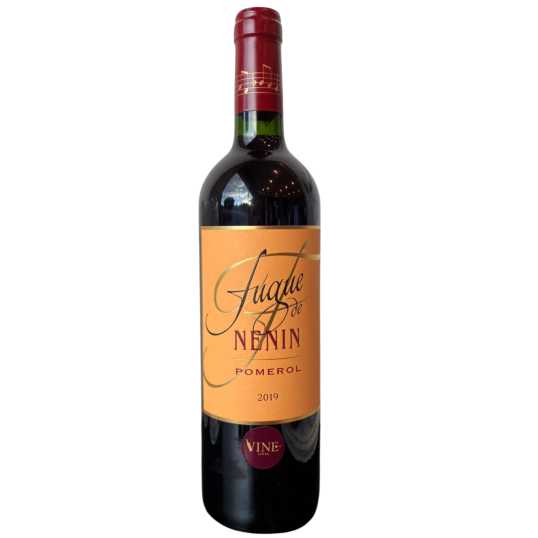 VINHO FRANÇA TINTO CHATEAU FUGUE DE NENIN POMEROL 2019 750ML-0