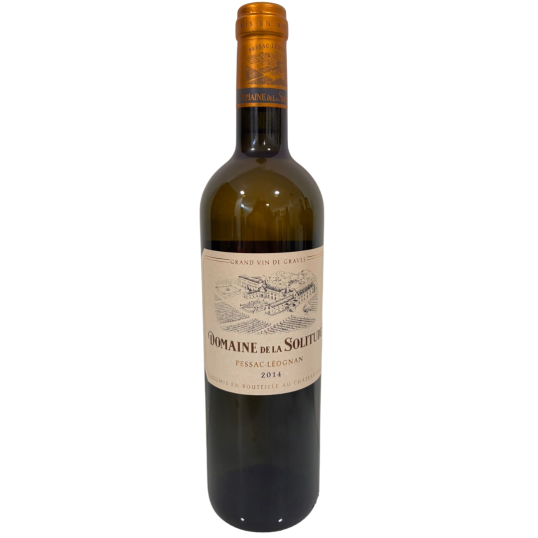 VINHO FRANÇA BRANCO DOMAINE DE LA SOLITUDE PESSAC LEOGNAN 2014 750ML-0