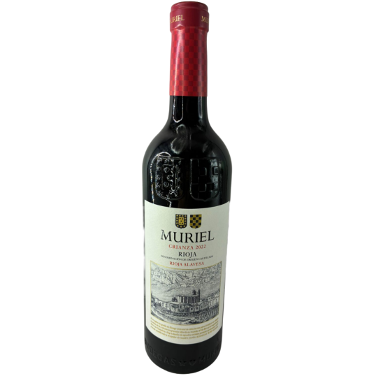 VINHO ESPANHA TINTO MURIEL CRIANZA 2022 750ML-0