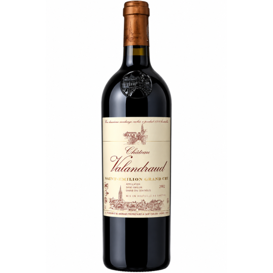 VINHO FRANCA TINTO CHATEAU VALANDRAUD SAINT EMILION GRAND CRU 2002 750ML-0