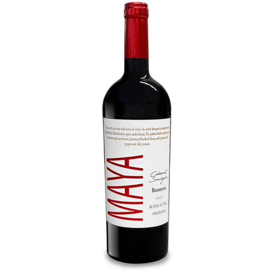 VINHO CHILE TINTO MAYA RESERVA CABERNET SAUVIGNON 750ML-0