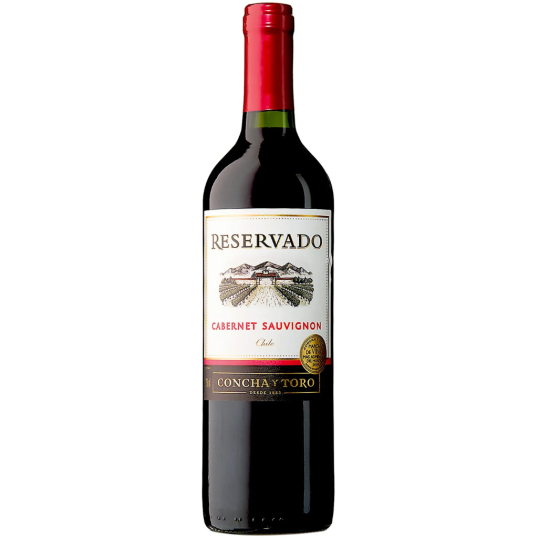 VINHO CHILE TINTO CONCHA Y TORO RESERVADO CABERNET SAUVIGNON 750ML-0