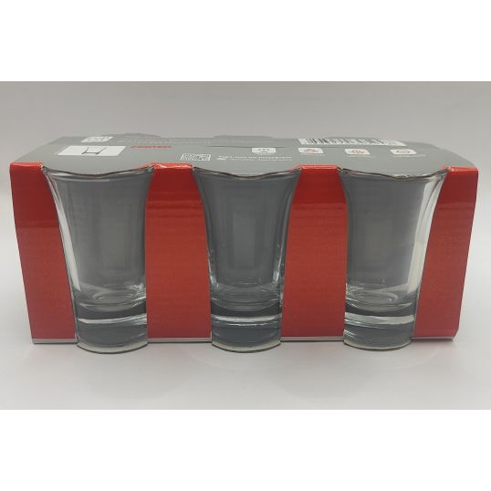 JOGO DE 6 COPOS EM VIDRO PARA SHOT DYNASTY 50ML-0