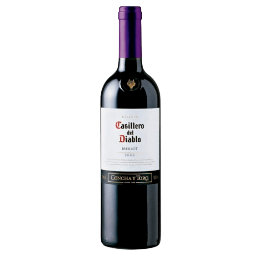 VINHO CHILE TINTO CASILLERO DEL DIABLO RESERVA MERLOT 750ML-0